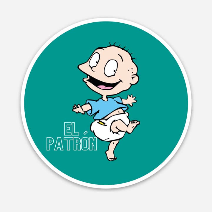 Vida Vintage Co. - Wholesale Sticker - Tommy - Rugrats - El Patron - Sticker - 90s - Retro - Throwback