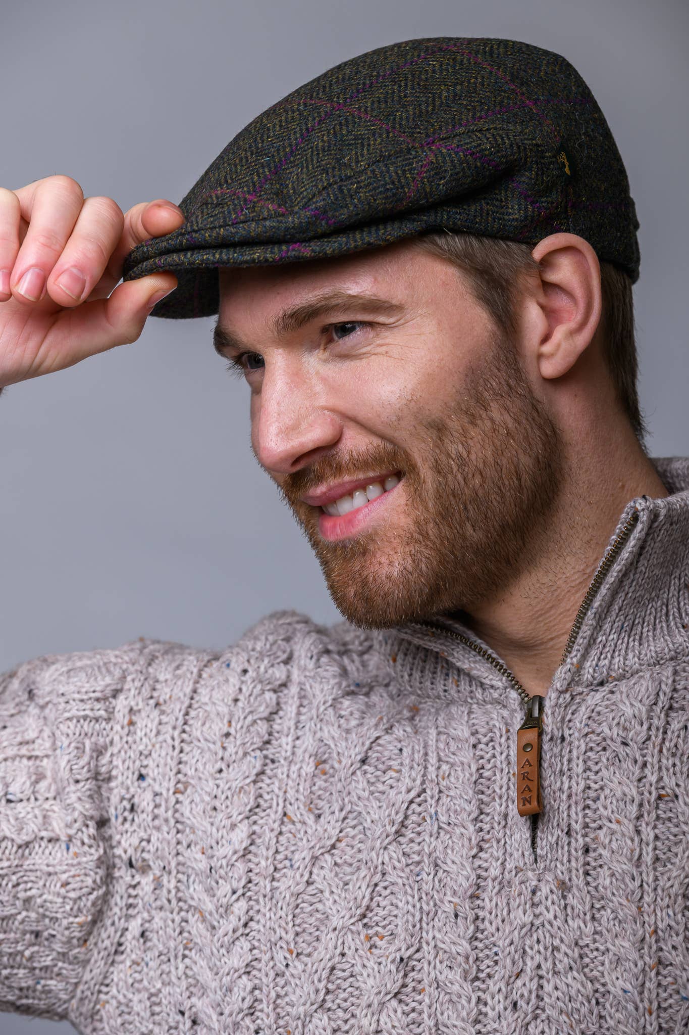 Bronte Moon - Wholesale Flatcap - Men's - Trinity Tweed Flat Caps - Made in Ireland - Unisex11