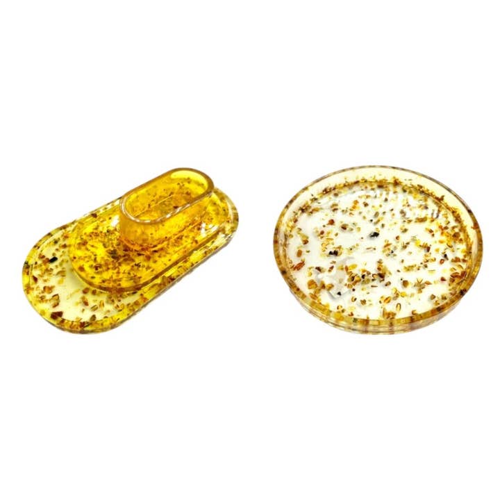 USA FATTO A MANO Piatto Ambra Baltica regalo KIZIMA per la vendita all'ingrosso da parte di KIZIMA