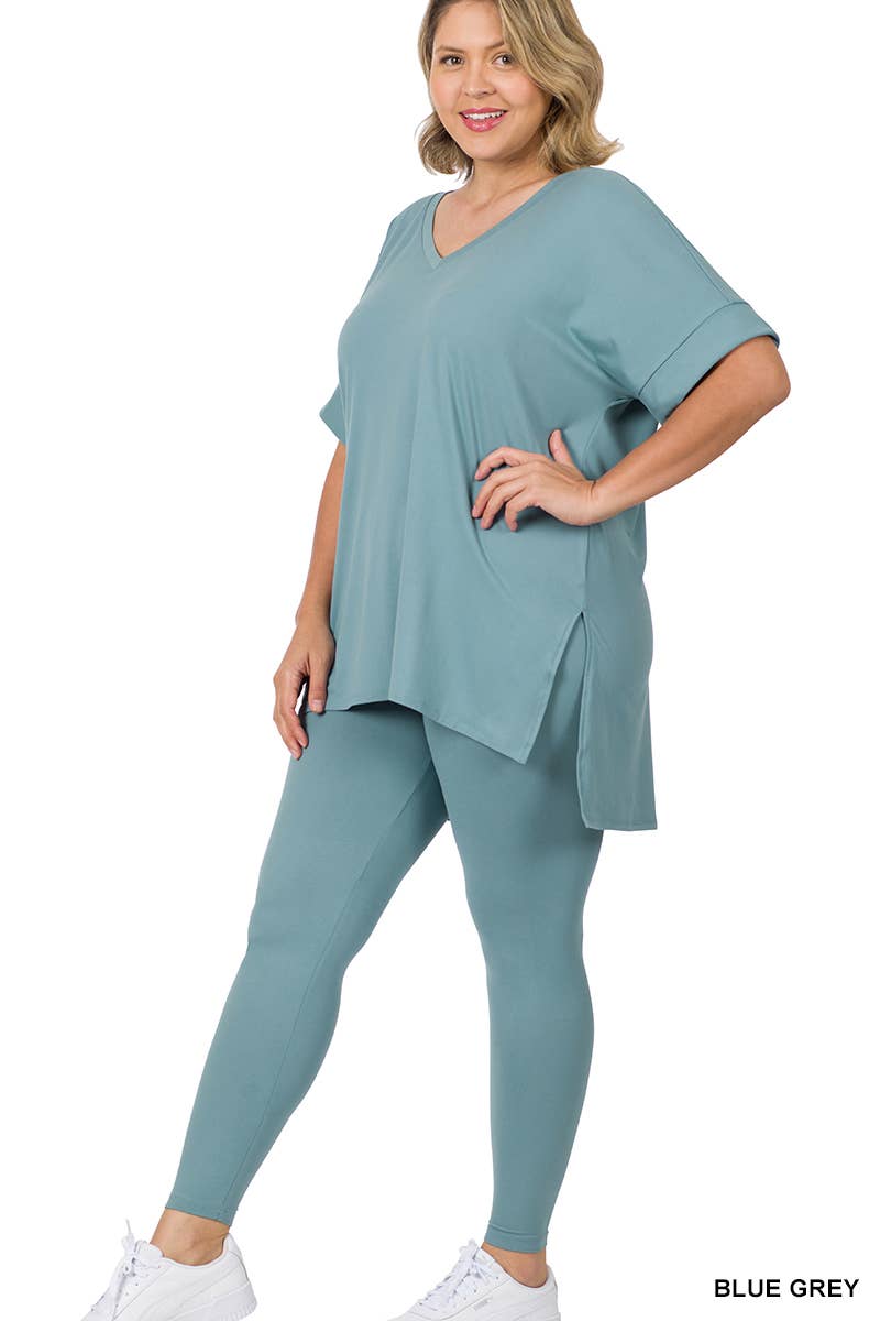 42POPS - Wholesale Lounge Set - Women's - `.Plus Microfiber Lounge Wear 2 Pc Set31