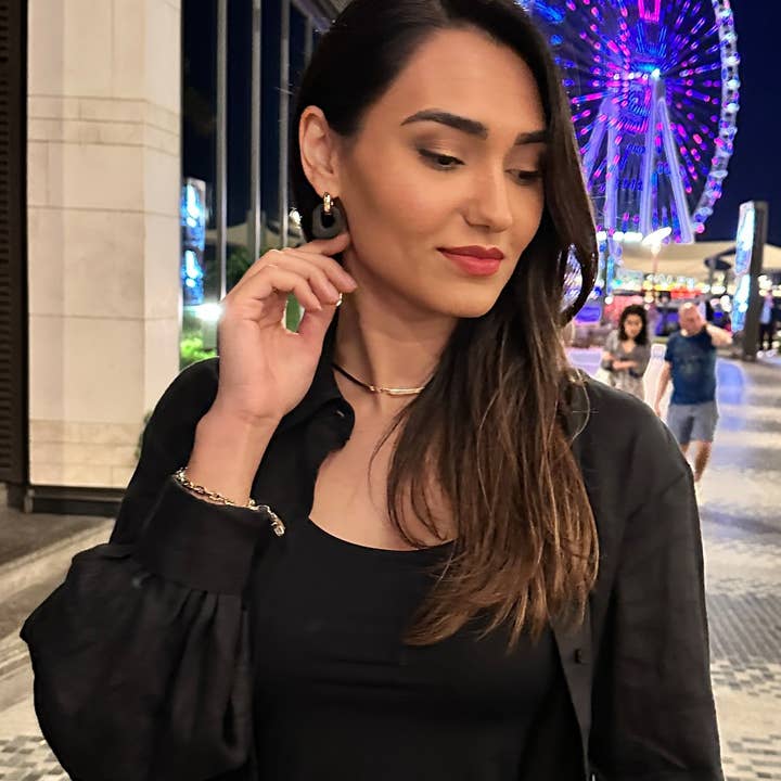 LYHO - Wholesale Hoop Earrings - Daria | Handmade clay earrings | LYHO5