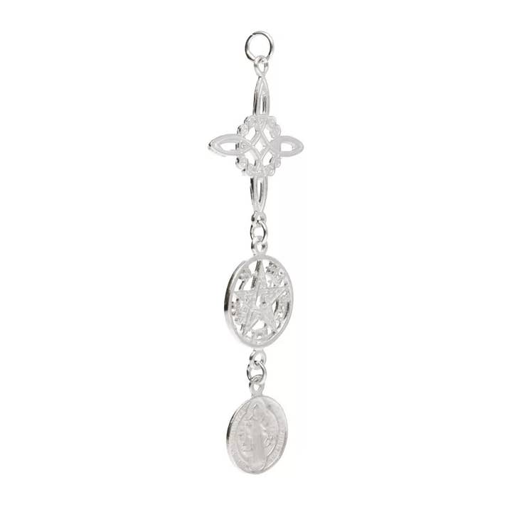 Vives de la Cortada S.L - Wholesale Individual Charm/Pendant - Large Triple Protection Pendant in 925 Sterling Silver1