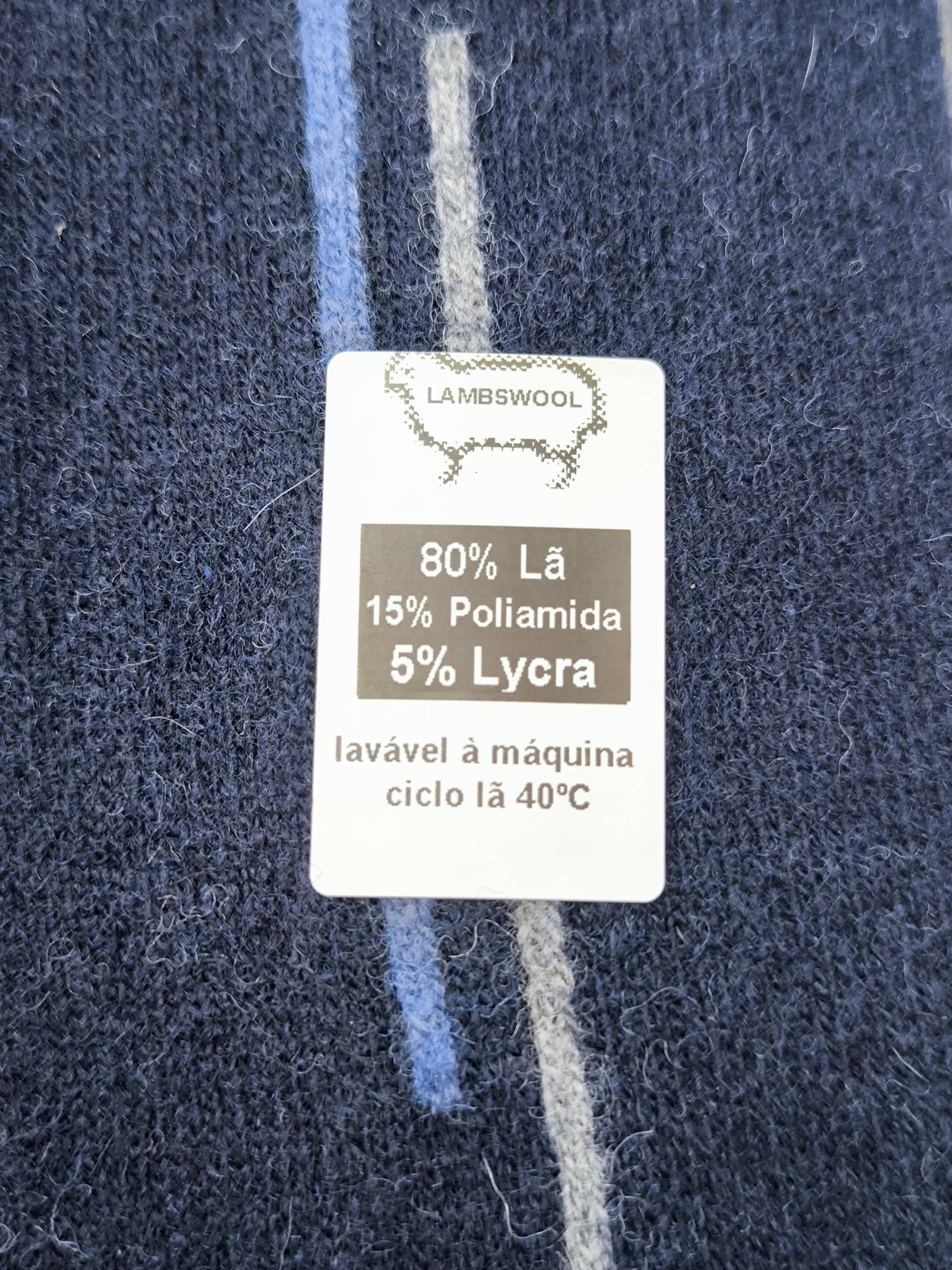 Assorted Colors Tricolor Lambswool Sock Ref. 5040 for wholesale on Faire1