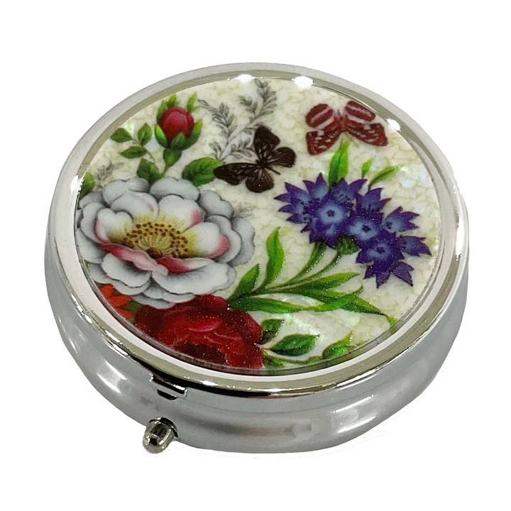 Astoria Gift Corporation - Wholesale Pill Organizer - Pill Box Butterfly #89-6909BF0
