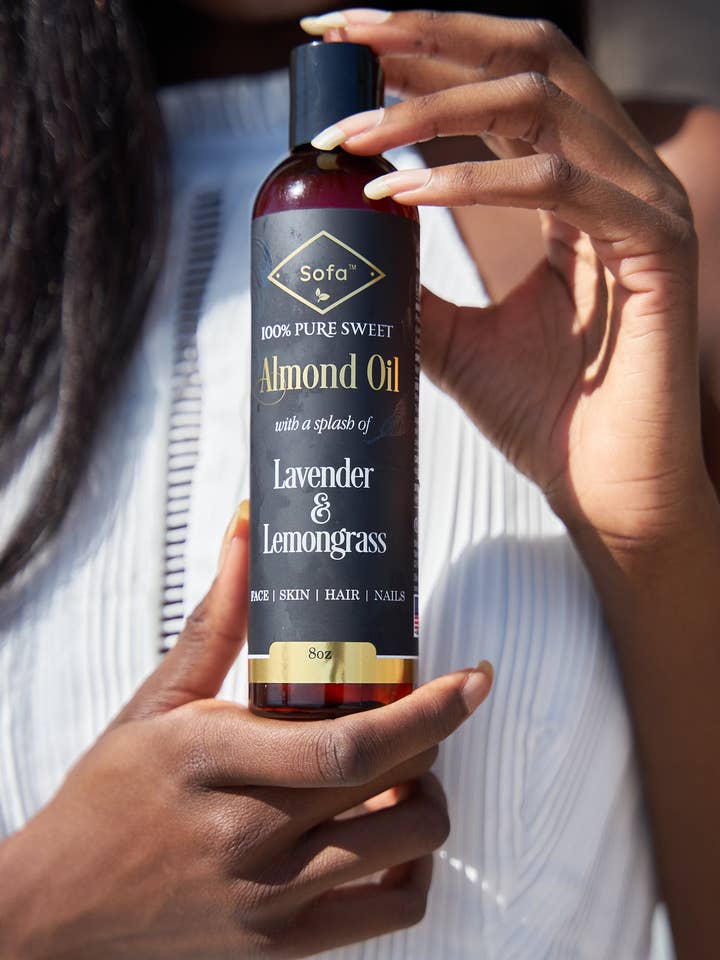 Óleo de amêndoa doce com lavanda e capim-limão por atacado de Sofa Oils