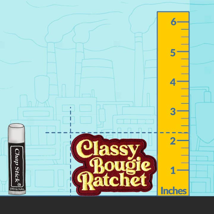 Kosmic Soul - Wholesale Patch - Classy Bougie Ratchet Iron On Patch1