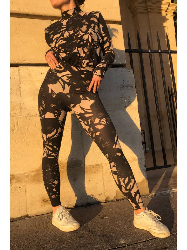 Take It Easy Honey – Engroshandel Sports-/loungeleggings – til kvinder – Høj talje Legging Bomuld3