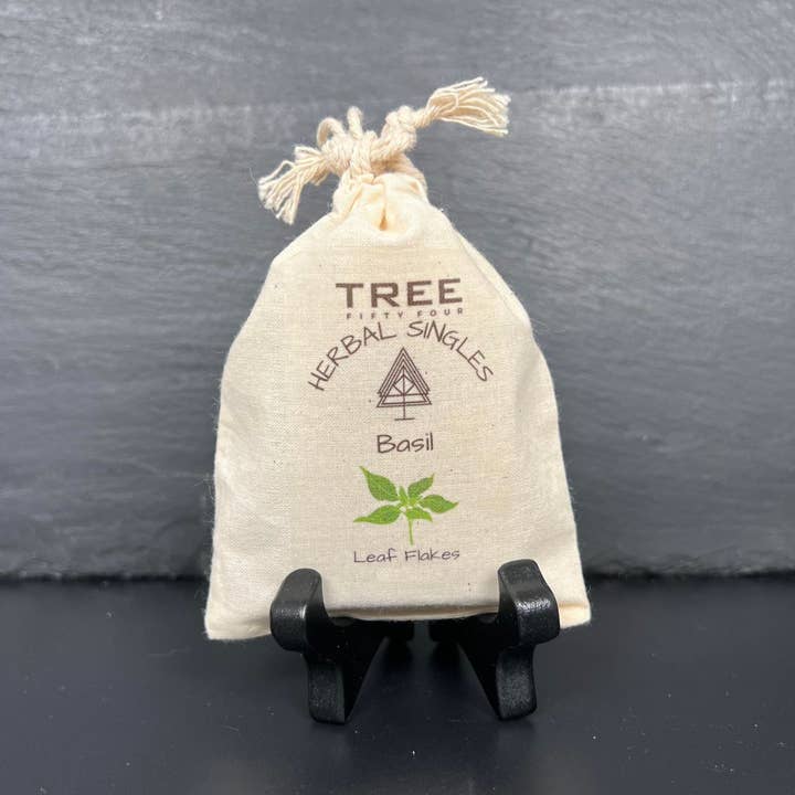 Basil Leaf Flakes 6-Pack Sachet Set | 3.5" x 4.75" Sachet for wholesale by Tree Fifty Four