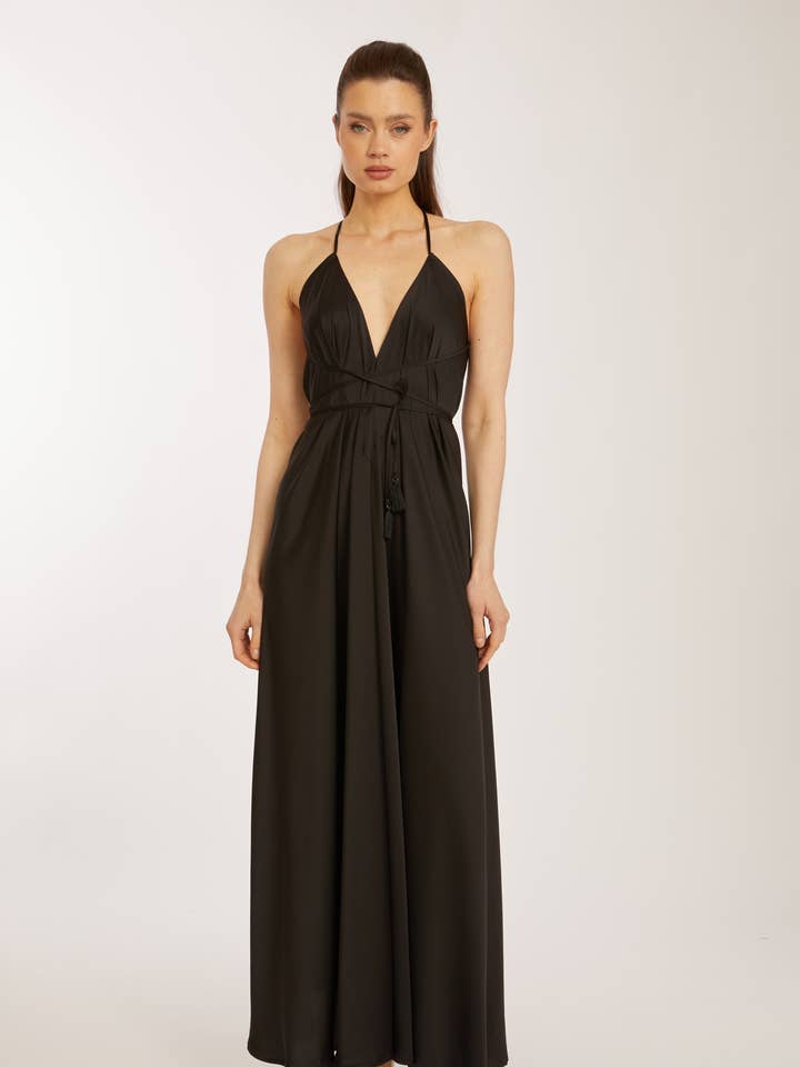 Wrap Up by VP - Wholesale Dress - Women's - Noir Infinity Dress