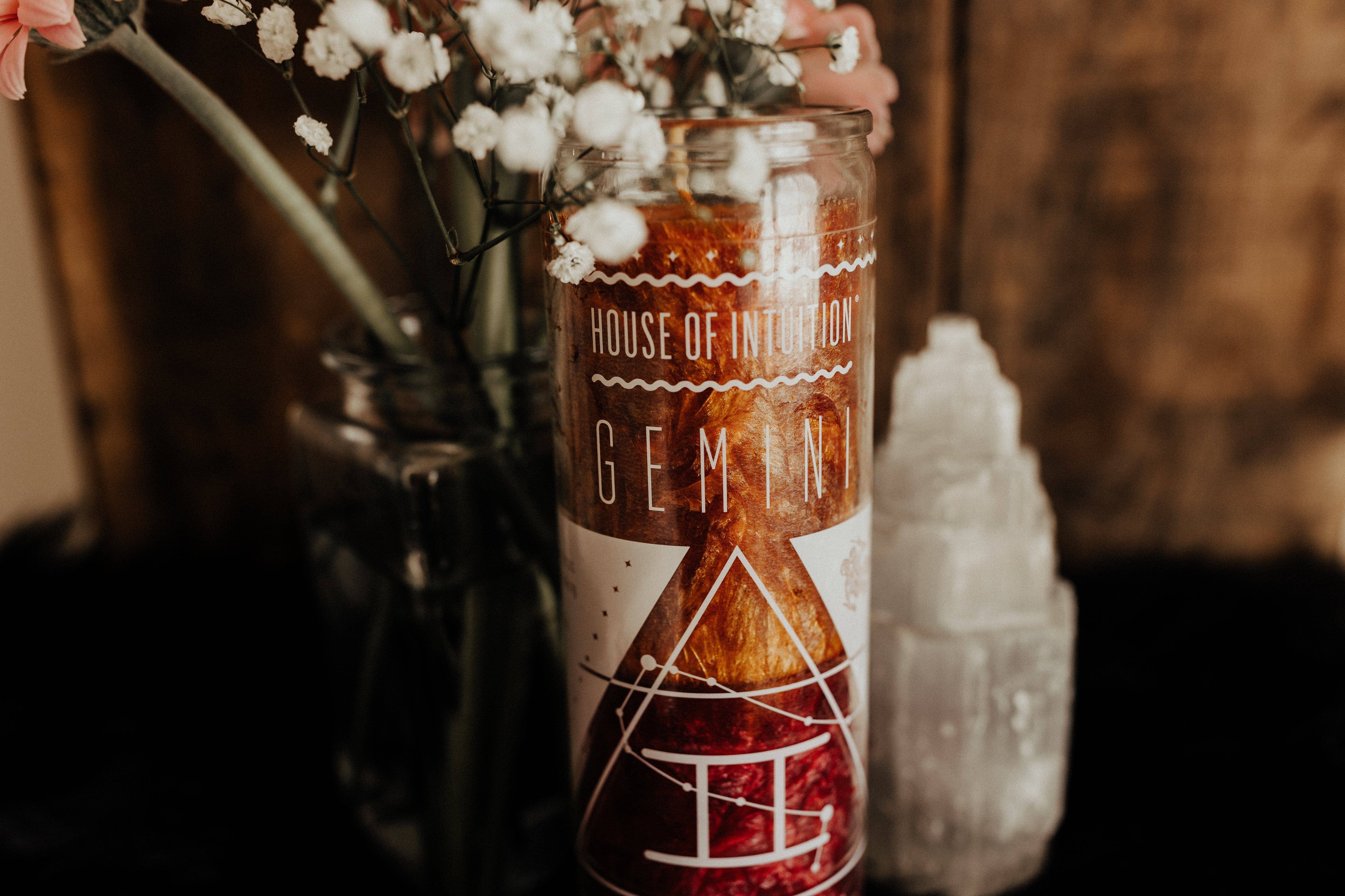 House Of Intuition - Wholesale Novelty Candle - HOI Gemini Zodiac Candle5