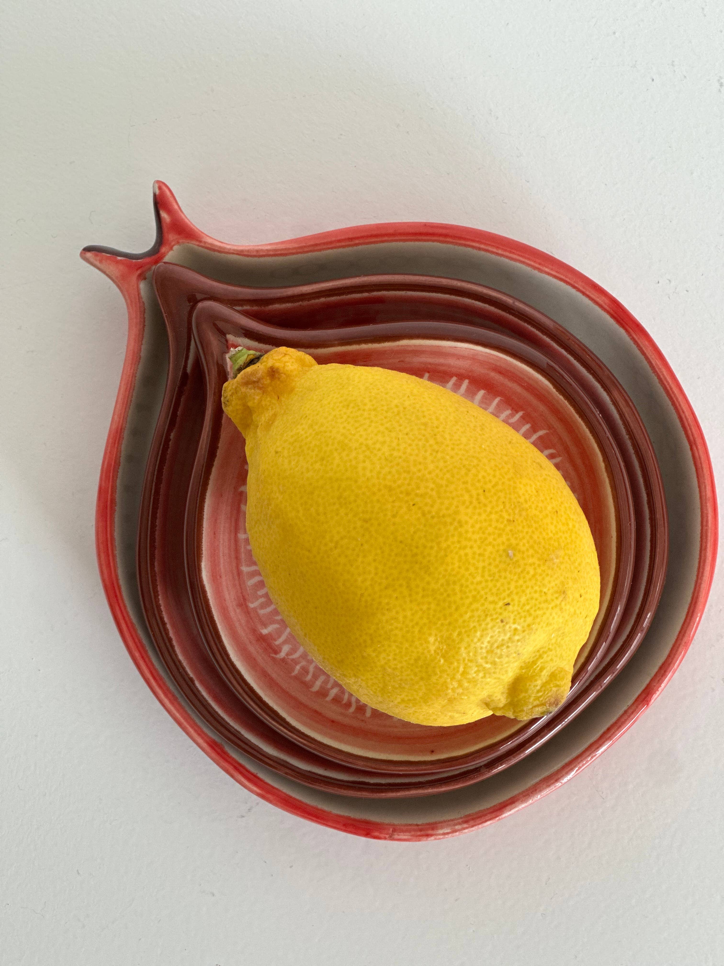 Studio Noticed - Wholesale Appetizer Serveware - Appetizer plate POMEGRANATE2