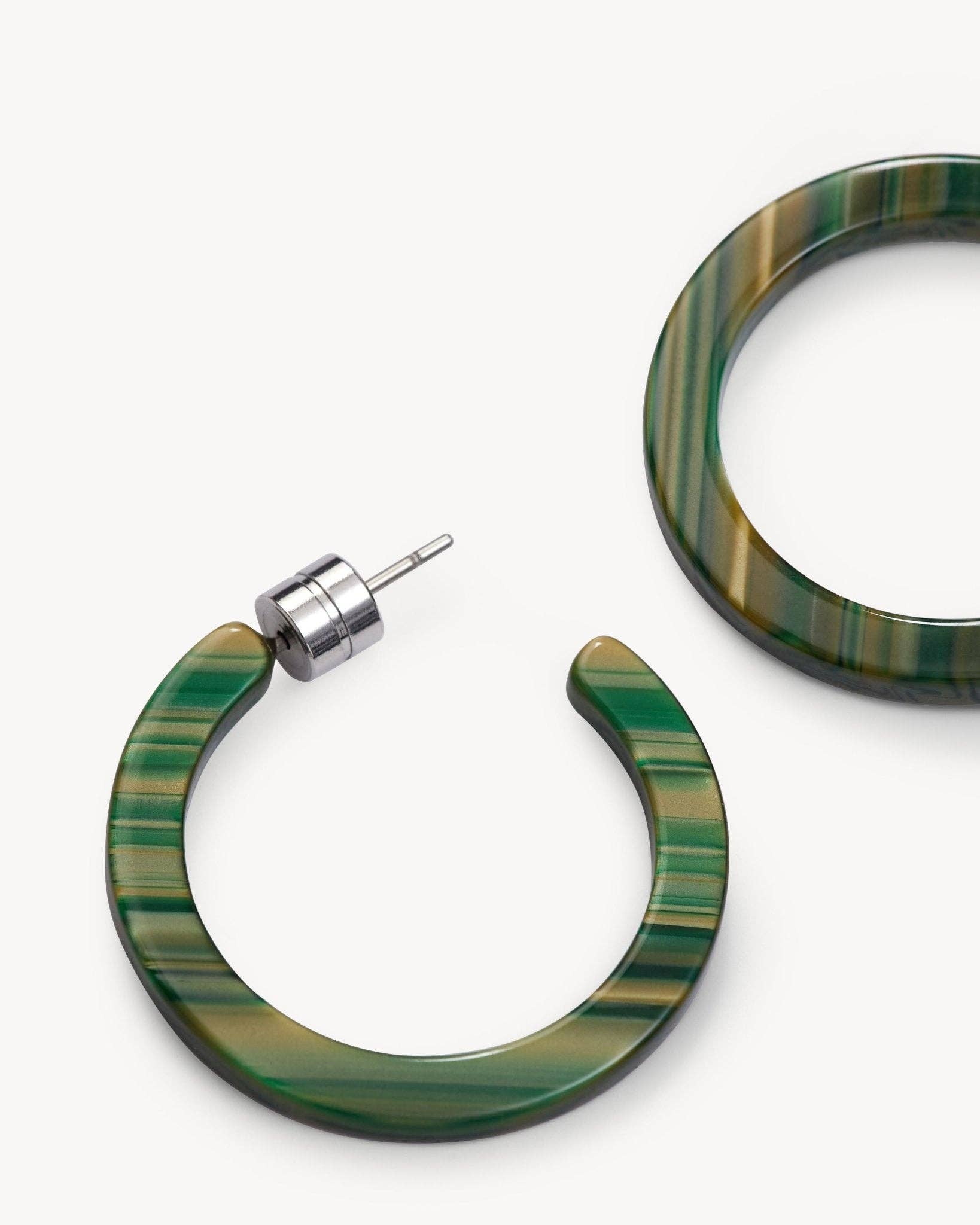 MACHETE - Wholesale Hoop Earrings - Mini Hoops in Meadow1