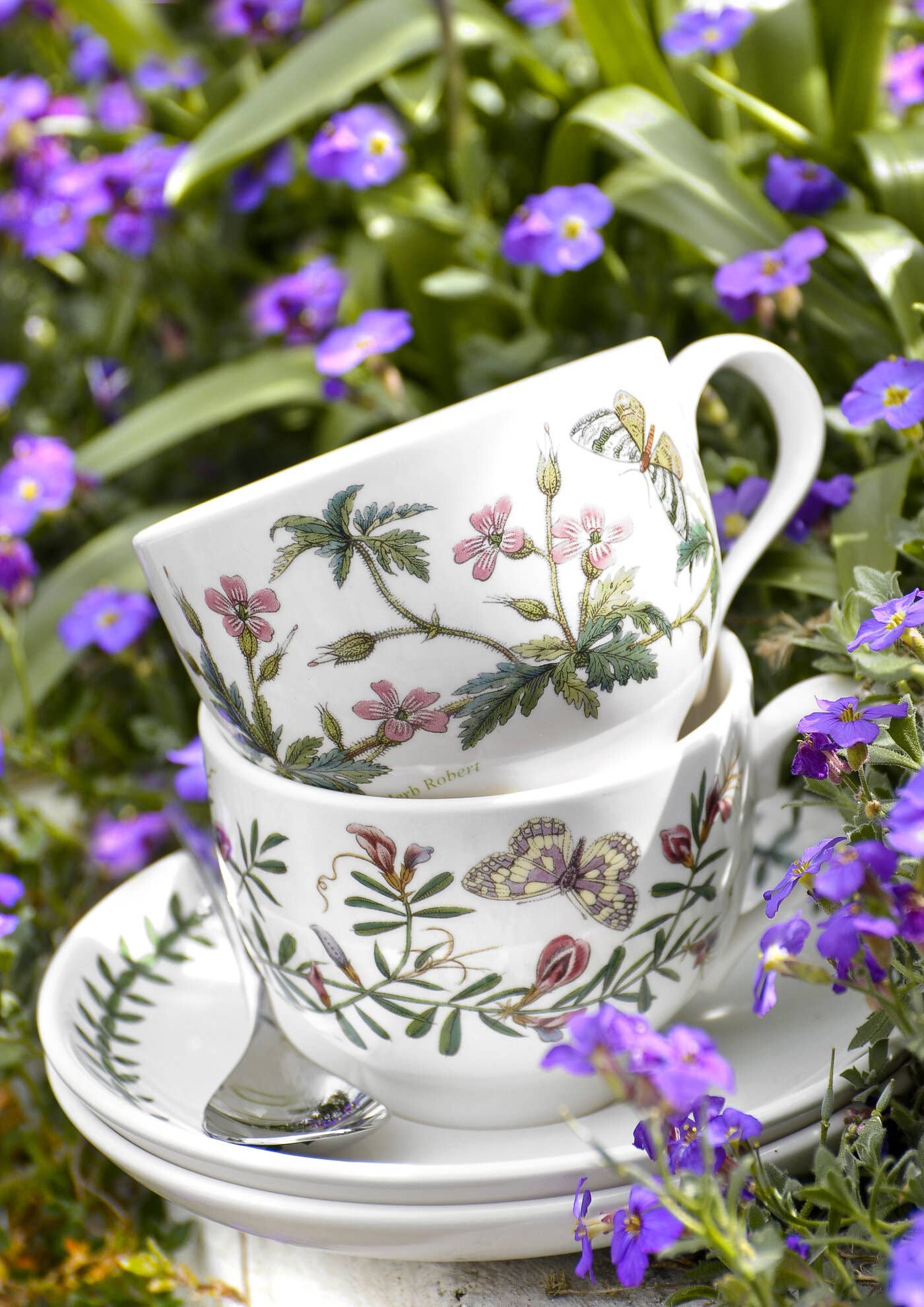 Portmeirion, Spode, Pimpernel, Nacthmann, Wrendale Designs - Wholesale Tea Set - Portmeirion Botanic Garden Teacups & Saucer (T) (Asst Motif)1
