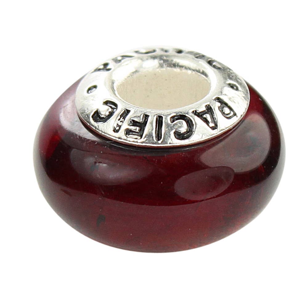 West Coast Jewelry - Wholesale Beads - Silver Murano Glass Bead - Bungle Jungle2