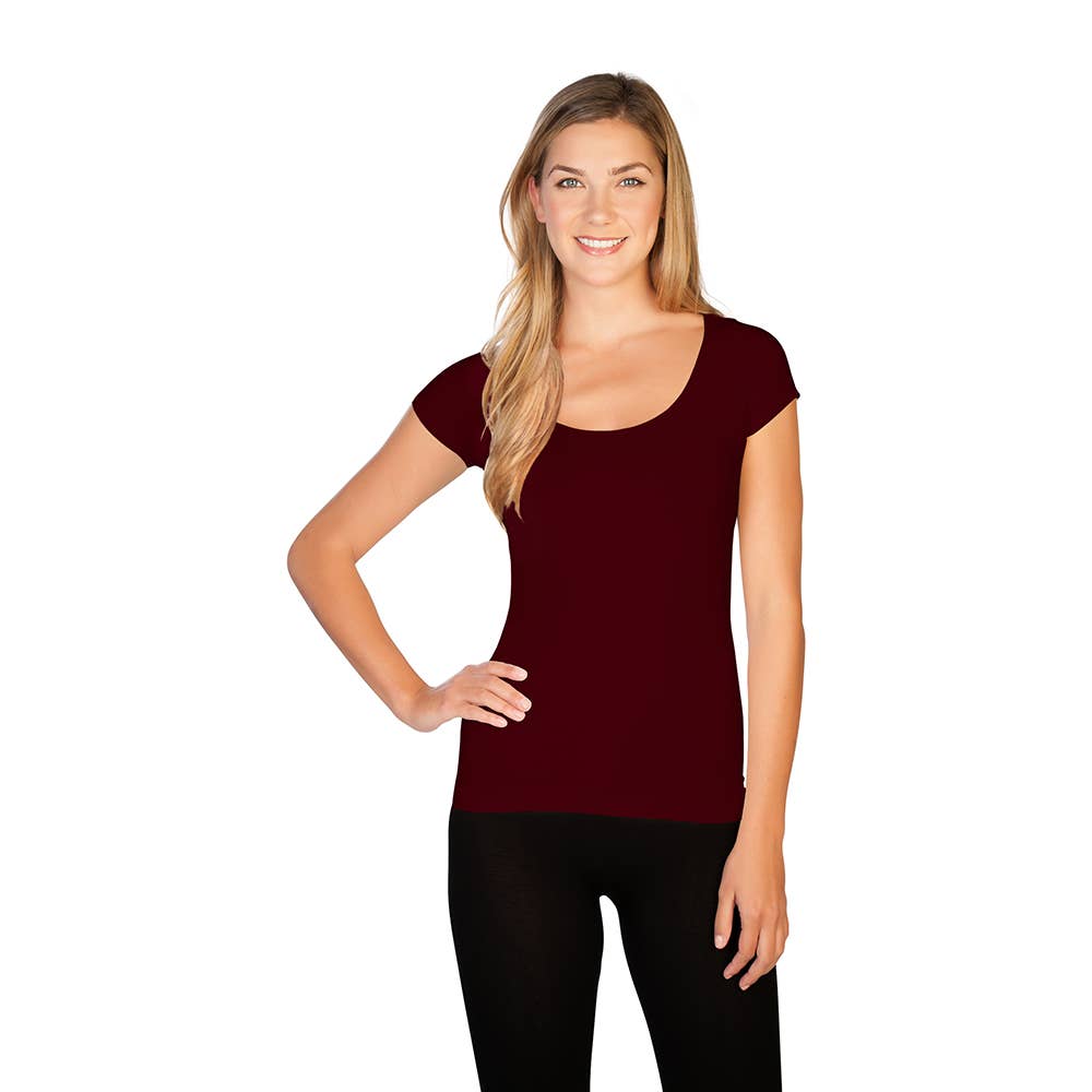 Skinnytees - Wholesale T-Shirt - Women's - Cap Sleeve Tee2