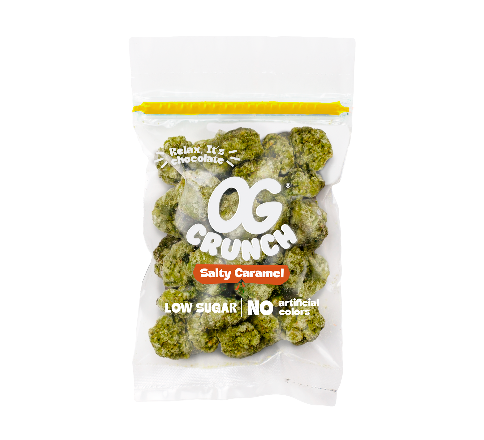 OG Crunch - Wholesale Chocolate Covered Sweets - OG Crunch Chocolate 1PACK Salty Caramel 40g2