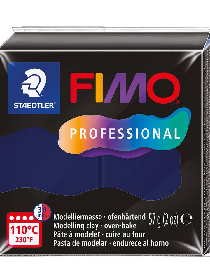 FIMO PROFESSIONAL 57G NAVY BLUE / 8040-34 for wholesale by Graine Créative