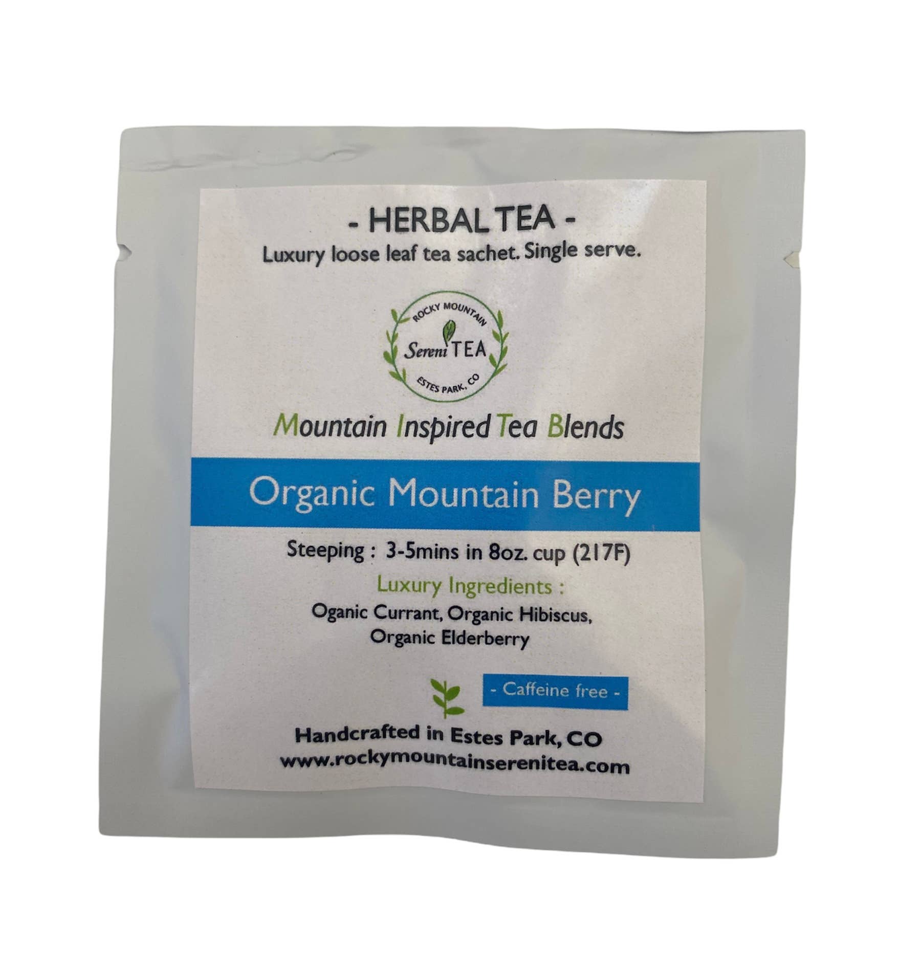 Rocky Mountain SereniTEA - Wholesale Loose Tea - Loose leaf tea sachet for Hotel room/ Restaurant / airbnb2