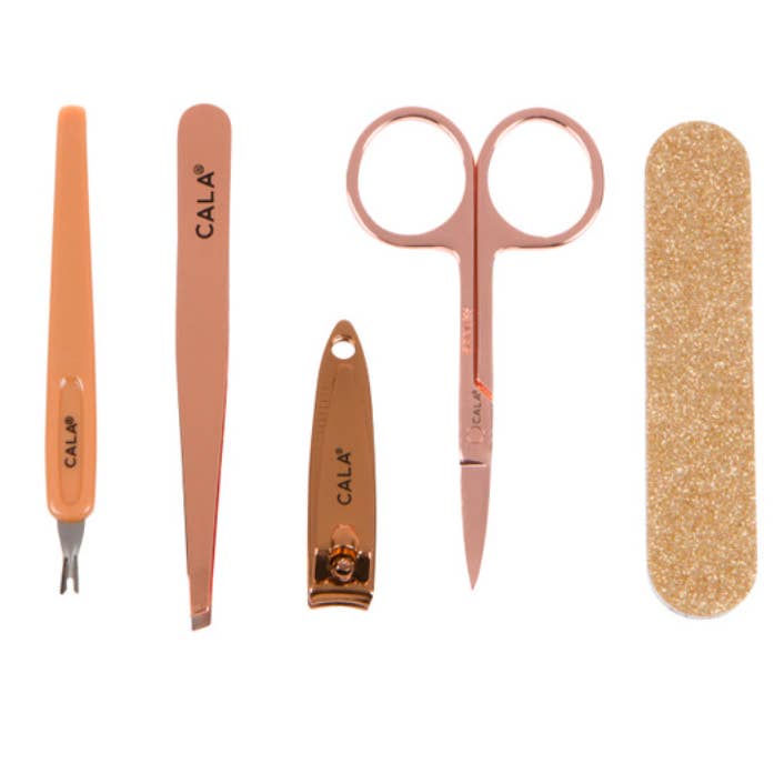 Best Beauty Group - Wholesale Nailcare Set - CALA Beauty Bar Mani and Brow Essentials 5 Piece Set Gift