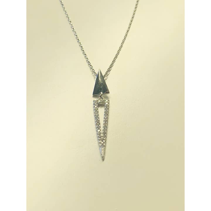 DEMARCA - Wholesale Pendant/Charm Necklace - Silver Treasure Necklaces RH silver 9254