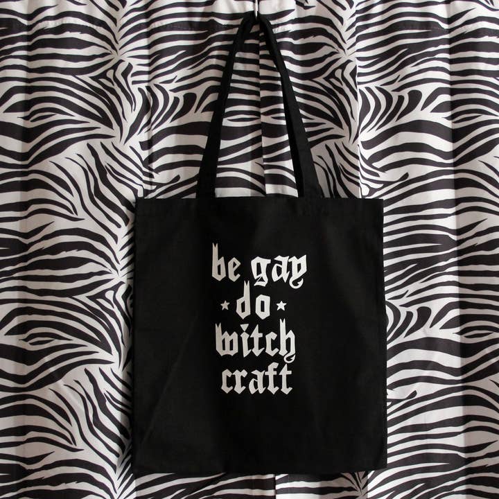 Midge Blitz - Venta al por mayor Bolsa de asa- Mujer - Be Gay Do Witchcraft Tote2