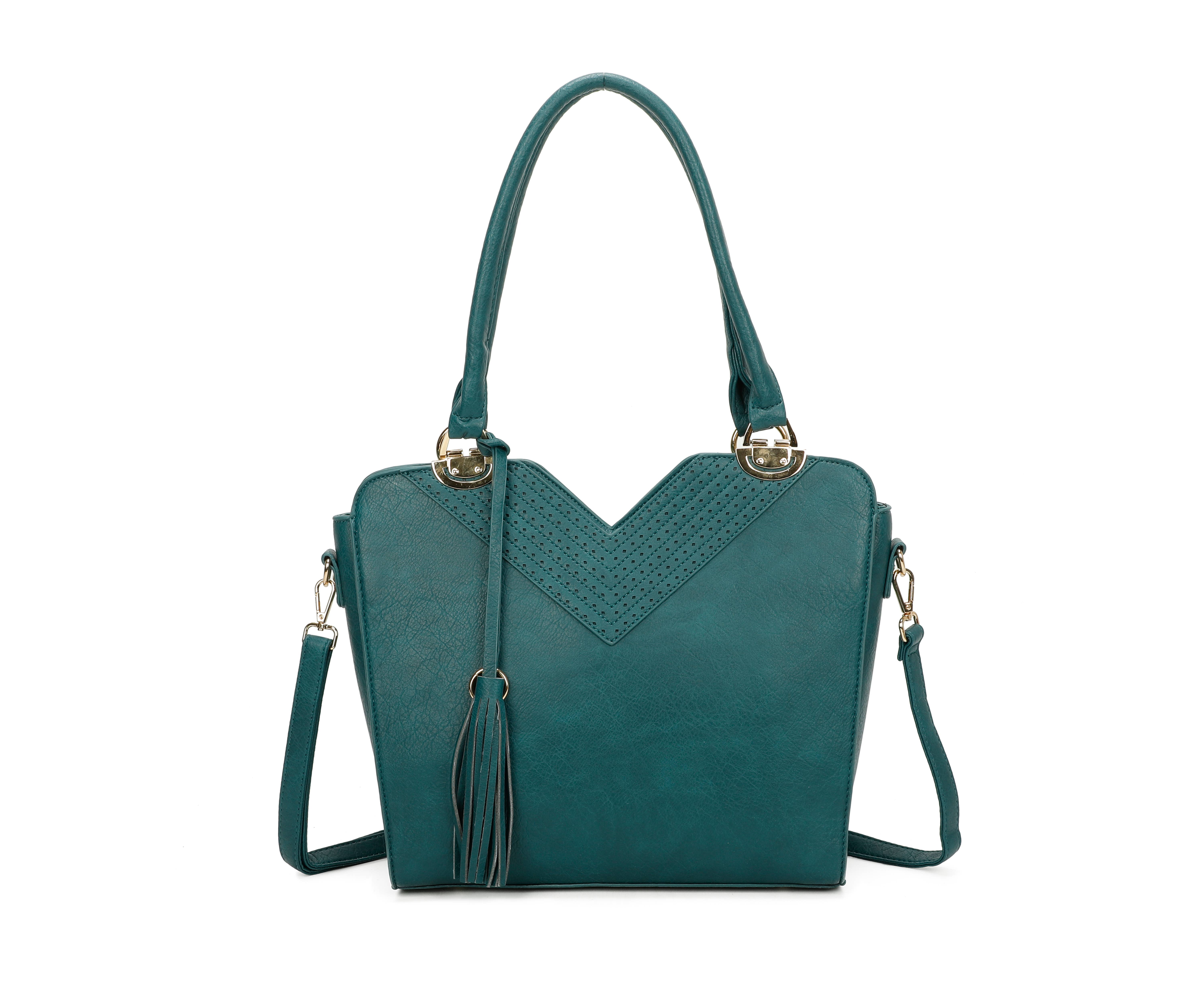 Superbia - Wholesale Tote Bag - Women's - Superbia Large Front Laser Cut Tassel  A4 Tote Bag +Dust Bag9