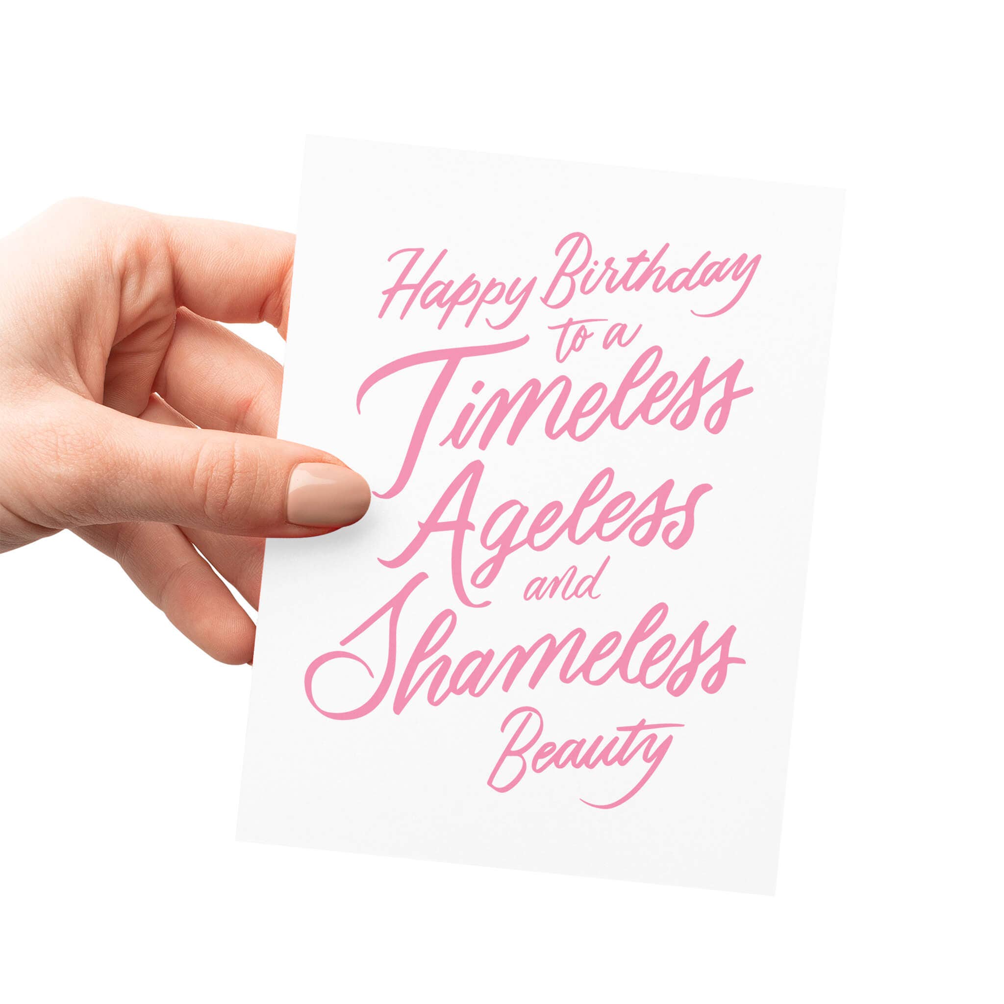Friendly Fire Paper - Wholesale Birthday Card - Shameless Letterpress Birthday Card1
