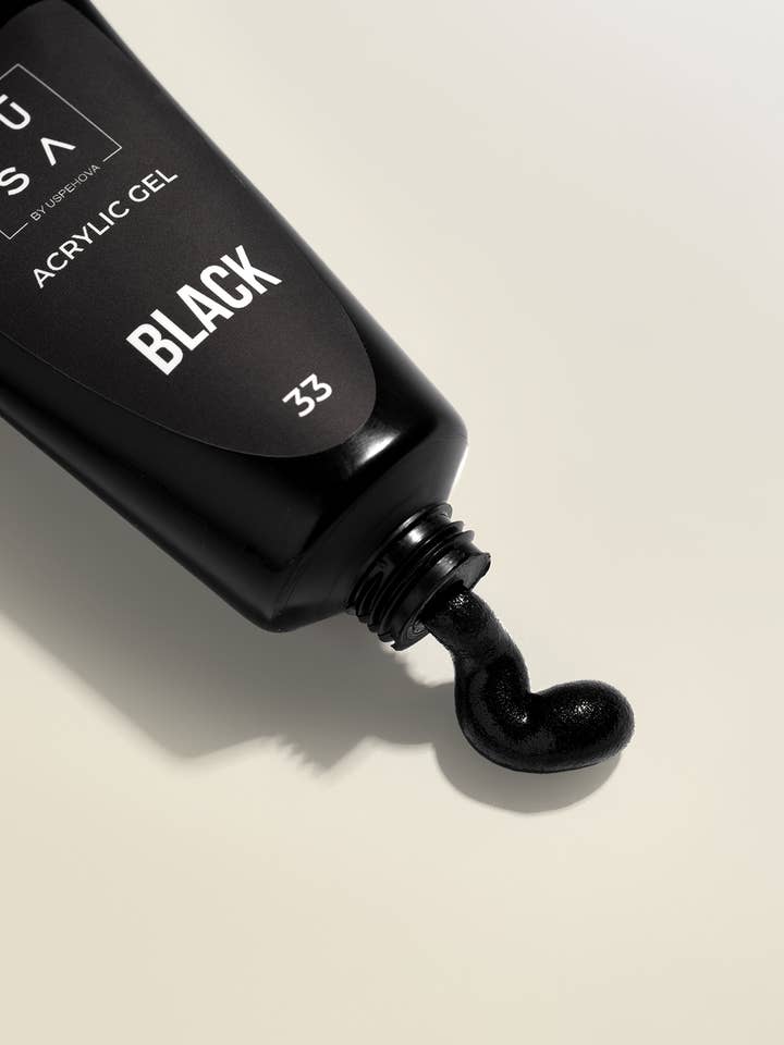 Acrylgel Zwart 33 - 35 ml voor wholesale door MUSA