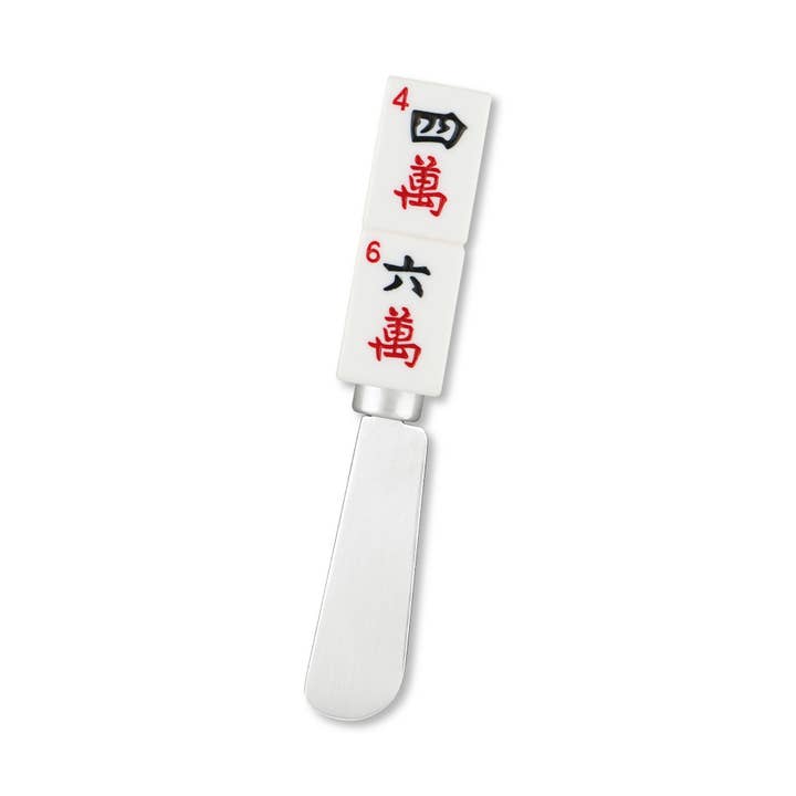 Supreme Housewares - Wholesale Cheese Spreader - Mahjong Characters of Wisdom Resin Cheese Spreader3