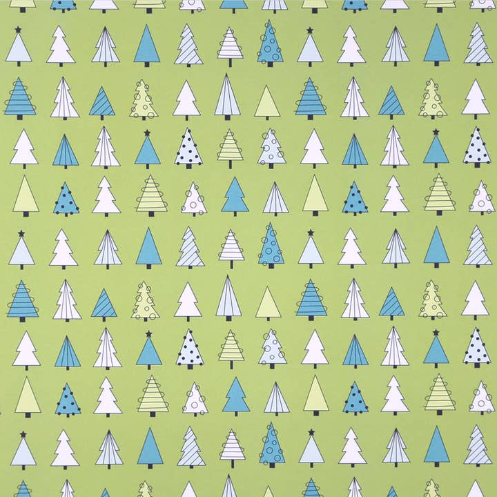 Kunst an Papier – Großhandel Geschenkpapier in Bögen – Geschenkpapier Tannenbaum Weihnachten Albert1