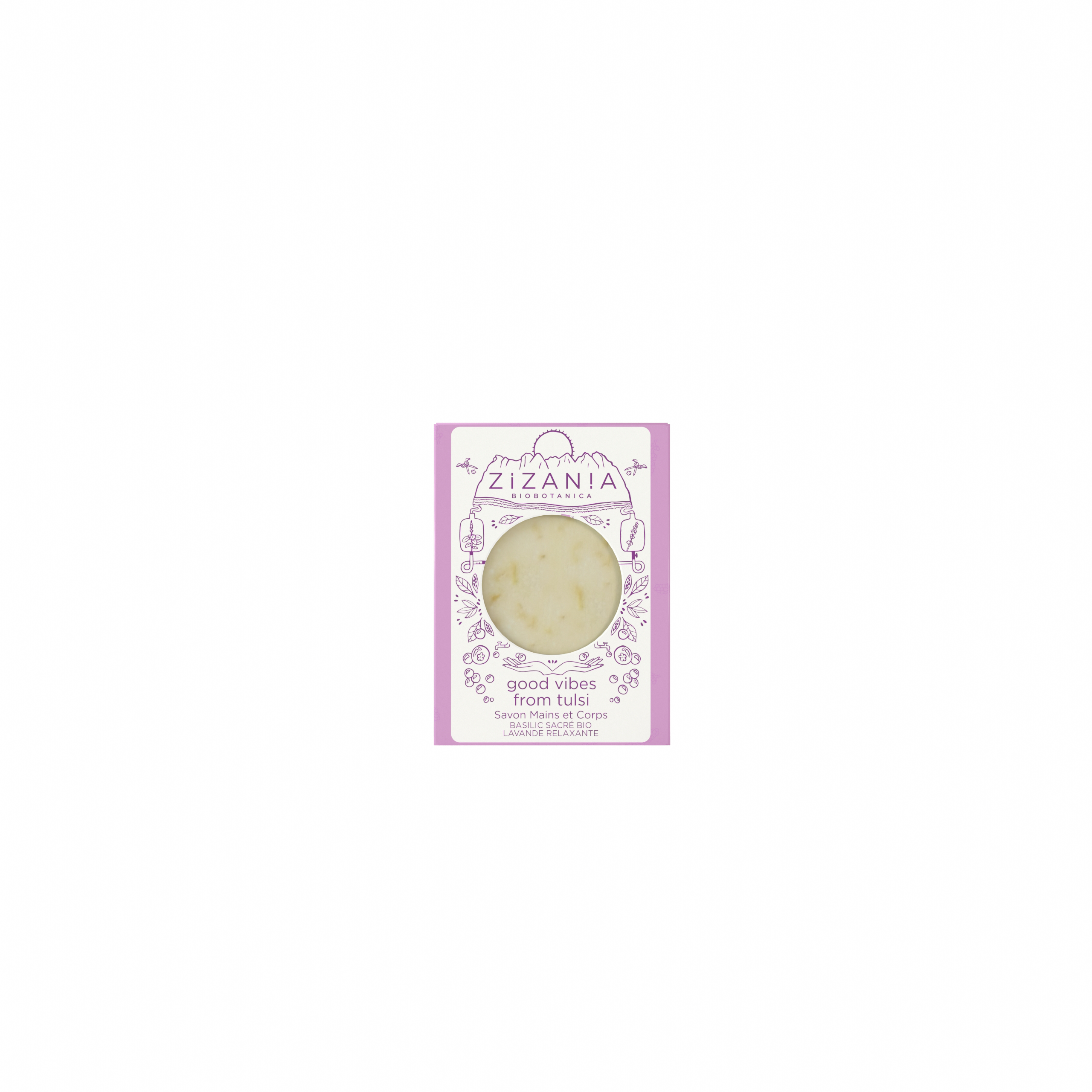 Zizania Biobotanica – Engroshandel Sæbestykke – Good Vibes fra Tulsi - håndlavede sæbe fra Schweiz7