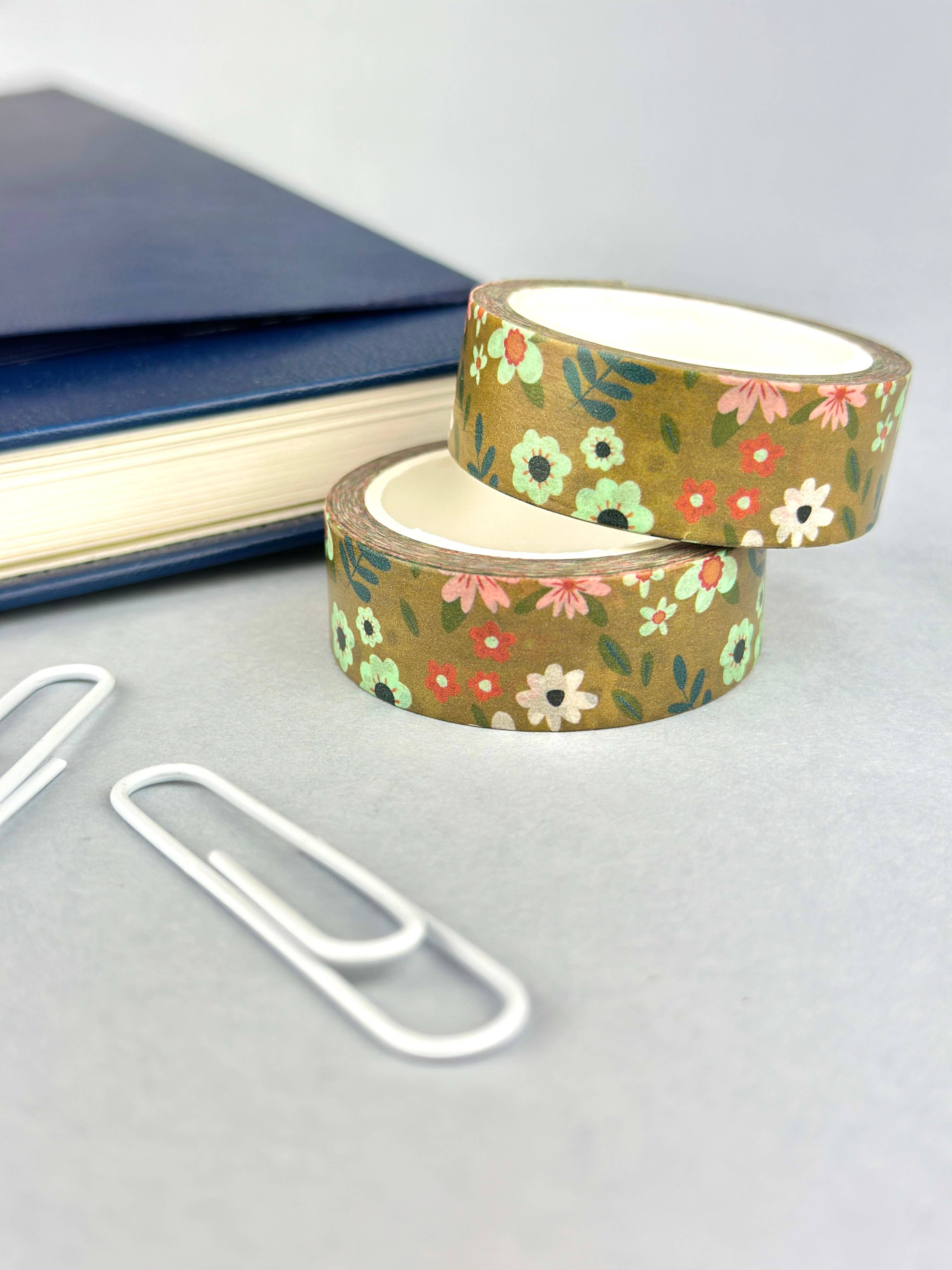 S Pogas Art - Wholesale Washi Tape - Floral Washi Tape1
