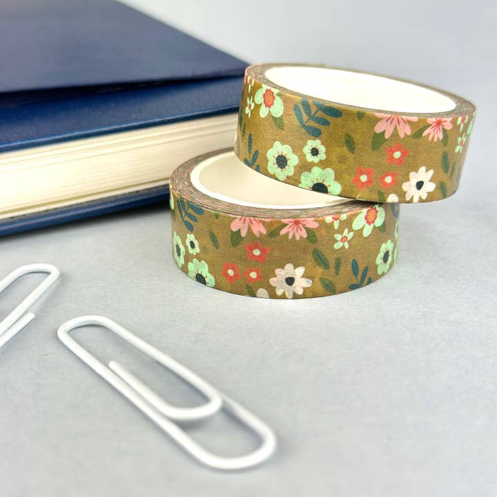 S Pogas Art - Wholesale Washi Tape - Floral Washi Tape1