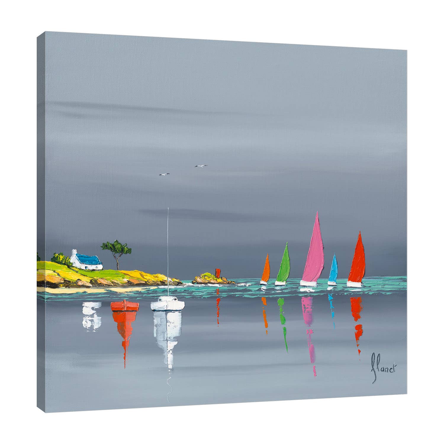 Jaxson Rea - Venta al por mayor Ilustración - Ciel d'Orage Gallery - Lienzo envuelto0