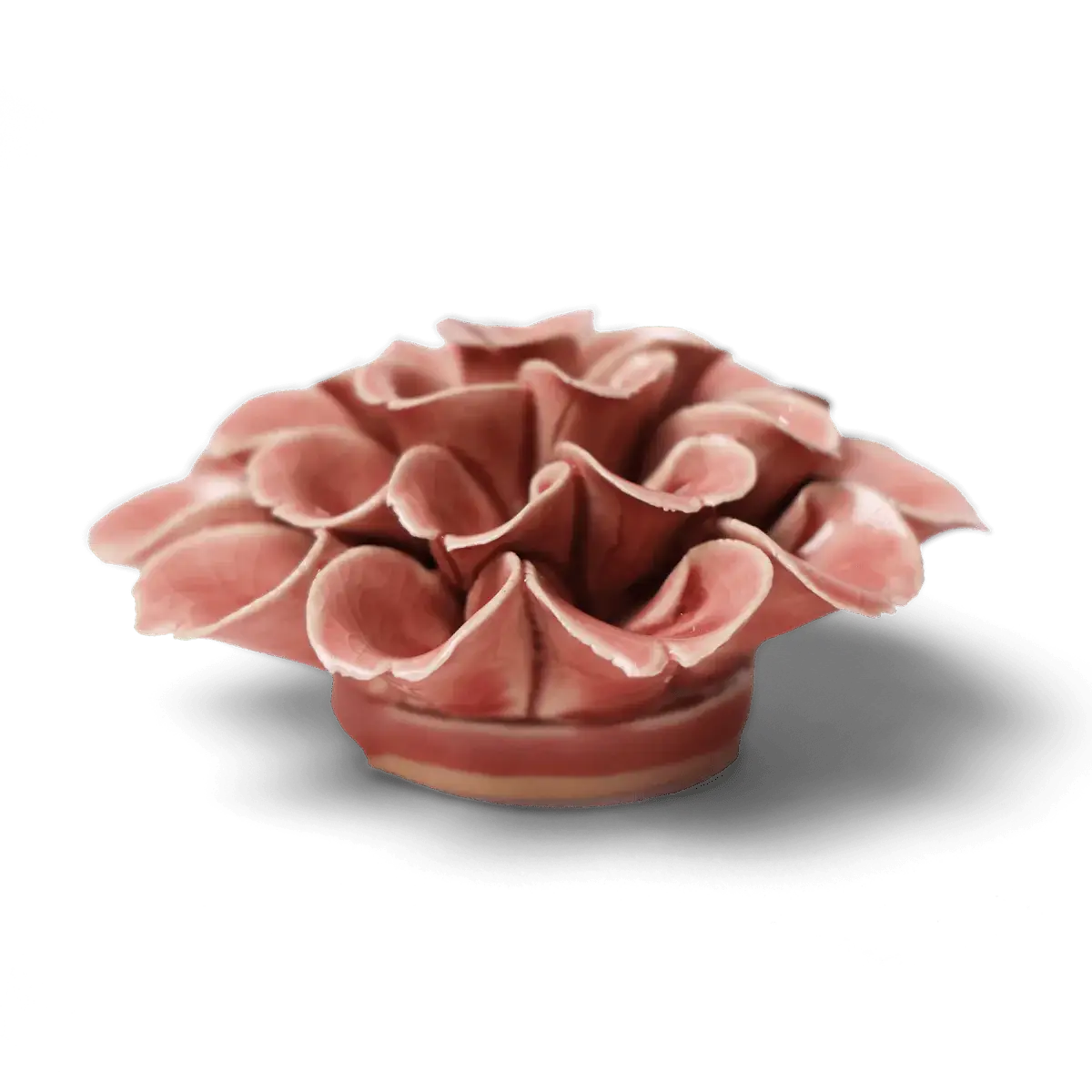English Garden Ceramic Flower Wall Art Flower Pink 11 for wholesale on Faire1