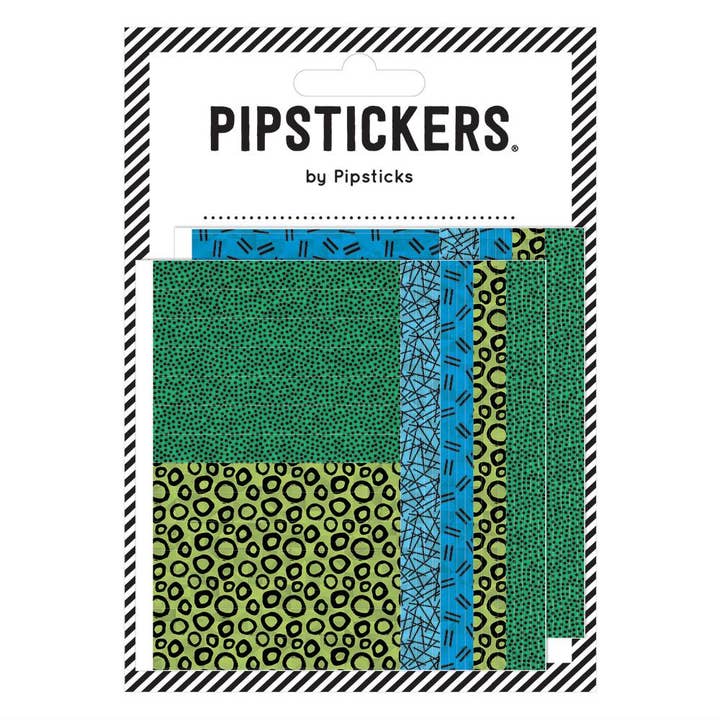 Blue & Green Borders (2ct) for wholesale by Pipsticks