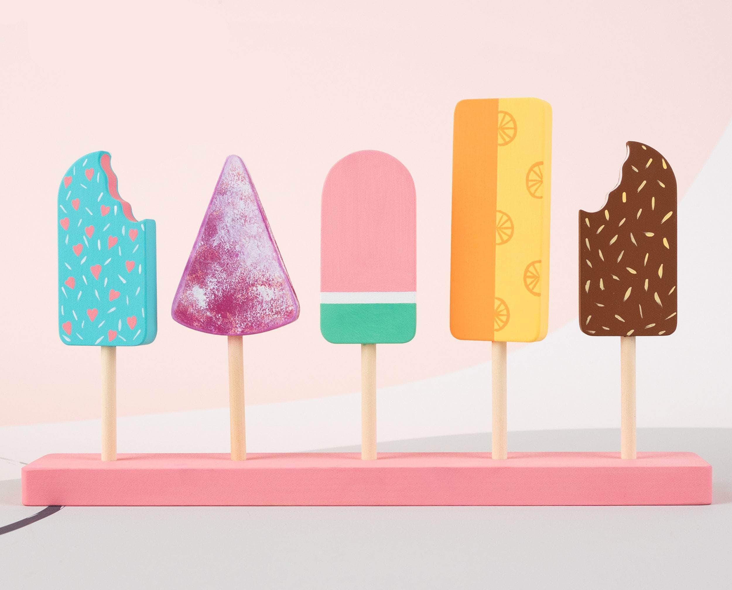 Firebird - Wholesale Wood Toy - Kids - Wooden Ice Lollys7