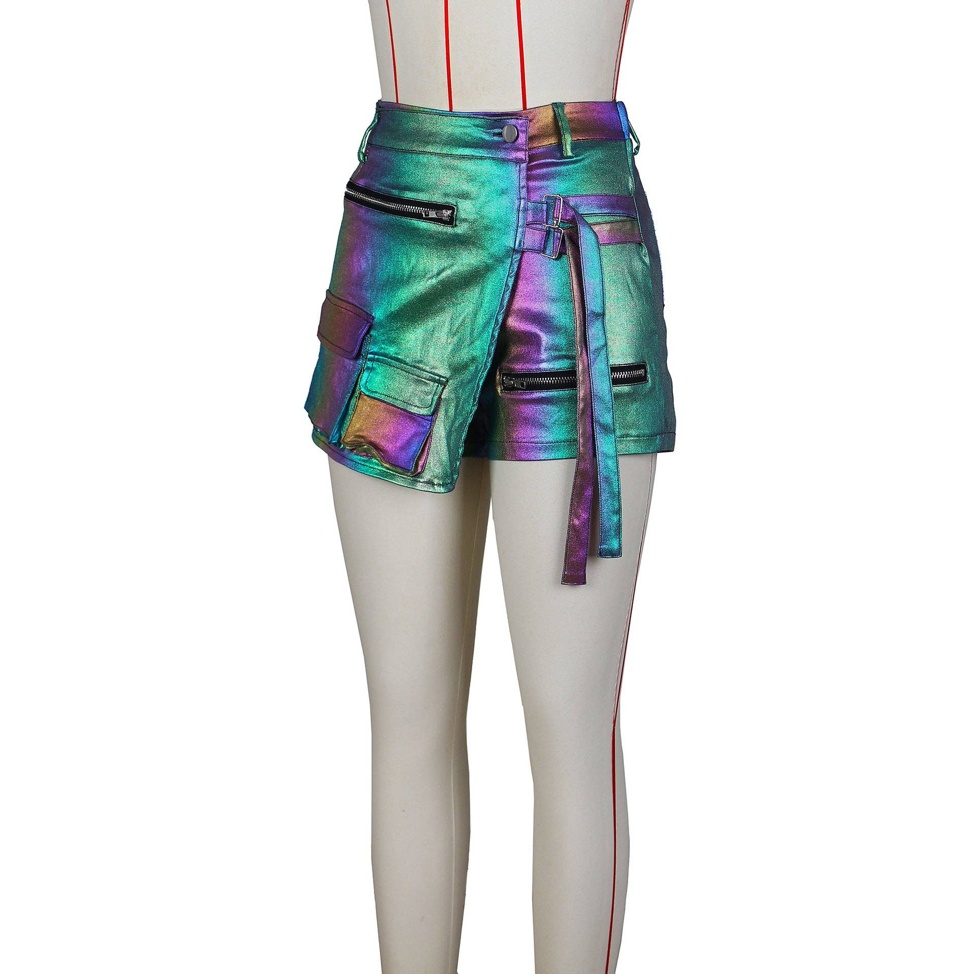 MB Fashion Wholesale - Wholesale Skirt - Women's - MB FASHION MINI SKIRT WRAP SHORT WITH STRETCH 0659LY8