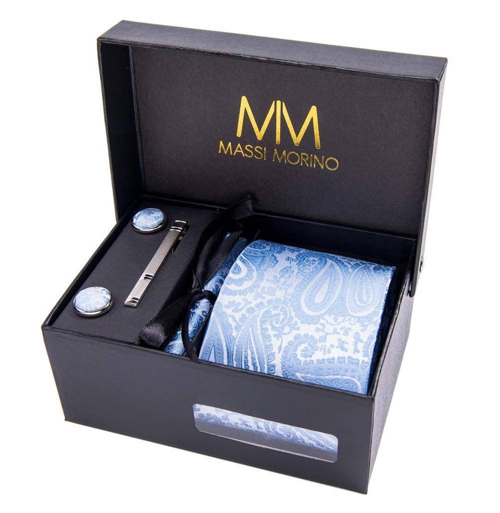 Massi Morino - Wholesale Necktie - Men's - Massi Morino® Tie Set | Extensive Box Contents4
