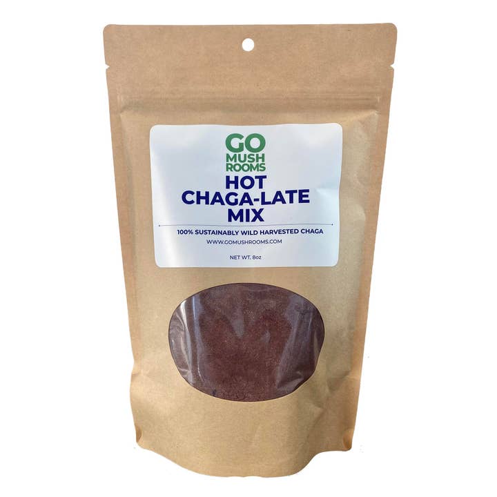HOT CHAGA-LATE 8oz. for wholesale by GO Mushrooms