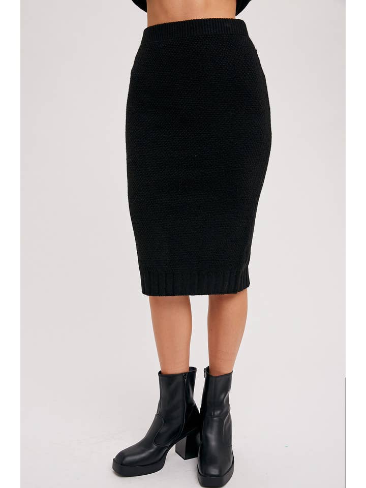 Bluivy - Wholesale Skirt - Women's - H-LINE SWEATER SKIRT7