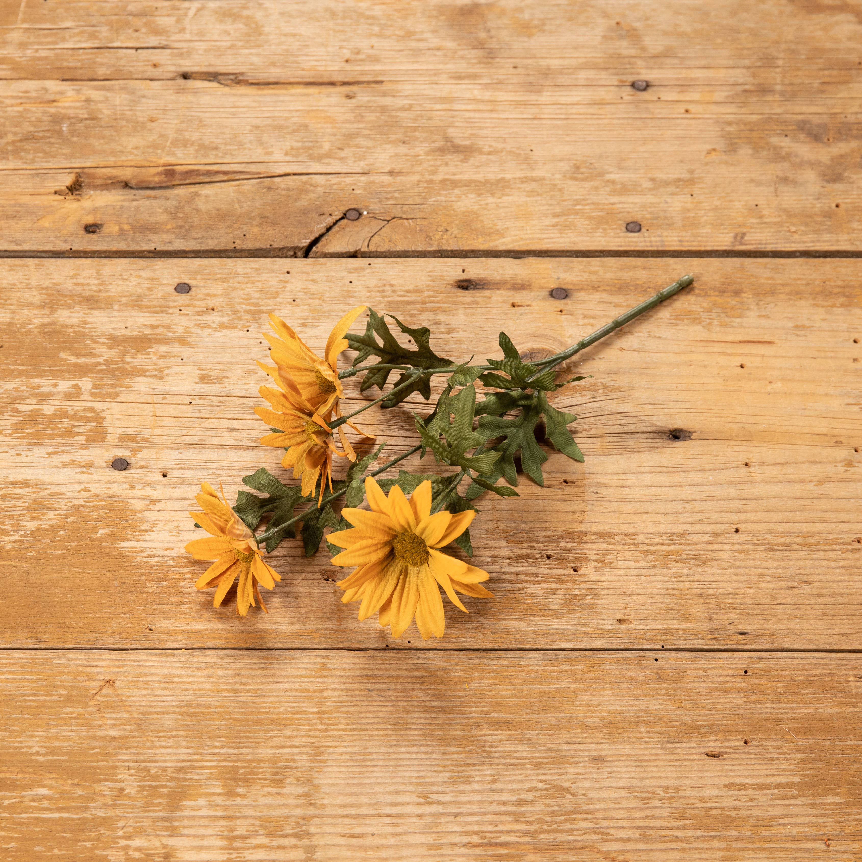 Ragon House – Großhandel Künstliche Blumen – 11" ALT GOLDENE GÄNSEBLÜMCHEN-PICK2