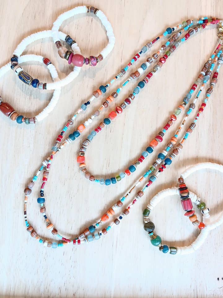 Cosmic Wanderer Collection | Red Jasper & Agate for wholesale by HavSolStudio