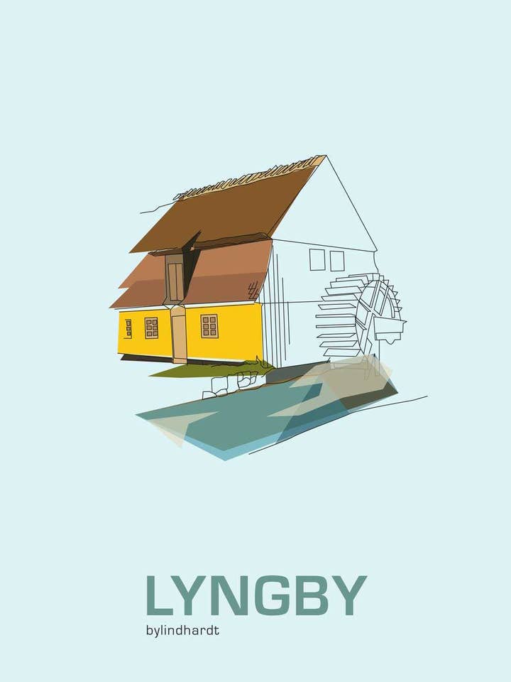 Lyngby por atacado de bylindhardt