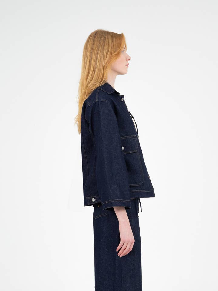 CARMEN SAYS - Wholesale Denim Jacket - Women's - Chaqueta Vaquera Atemporal3