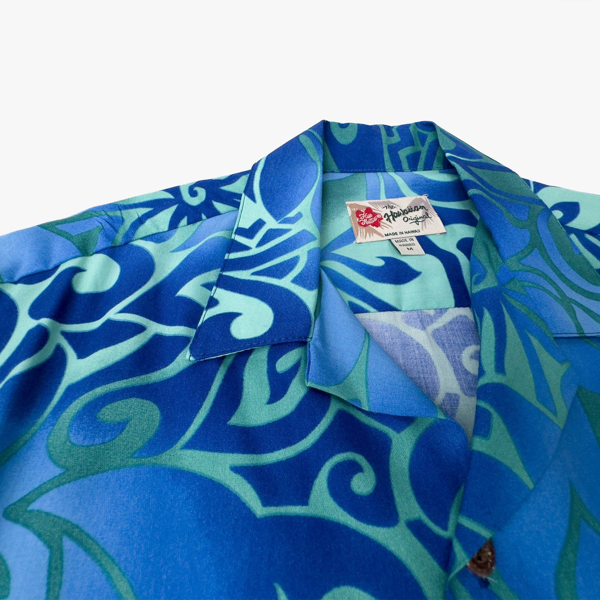 Hilo Hattie - Wholesale Button Down Shirt - Men's - Tribal Tiare Aloha Shirt12