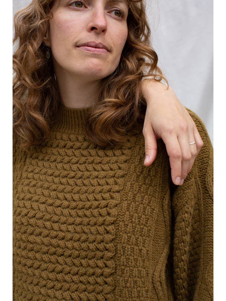 DAĒZA - Wholesale Knit Sweater - Women's - Greek Fisherman Sweater4