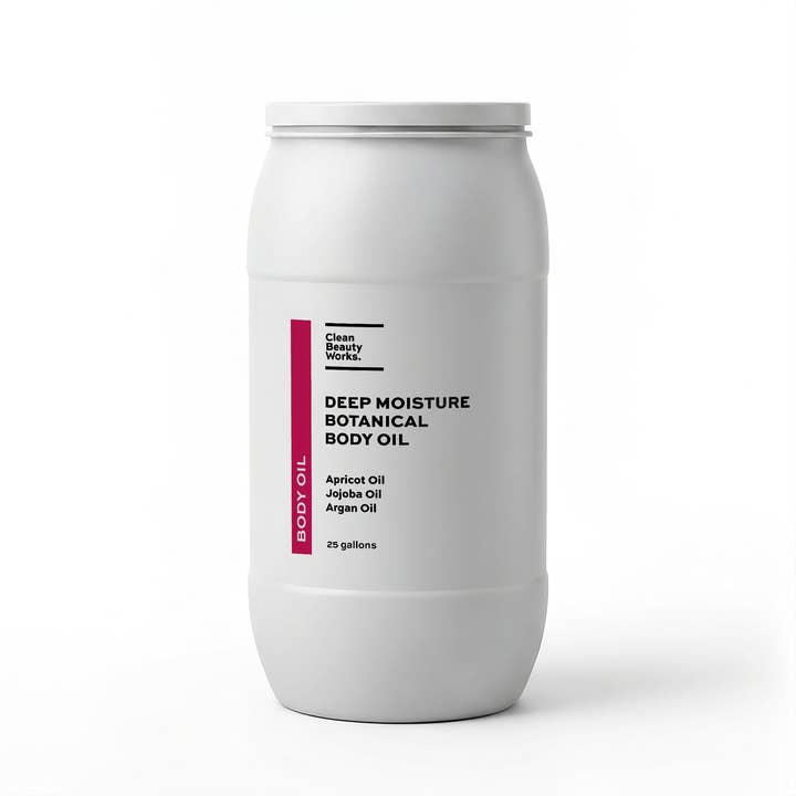 Clean Beauty Works. - Wholesale Bath/Body Oil - Deep Moisture Botanical Body Oil, Jojoba and Argan Oil4