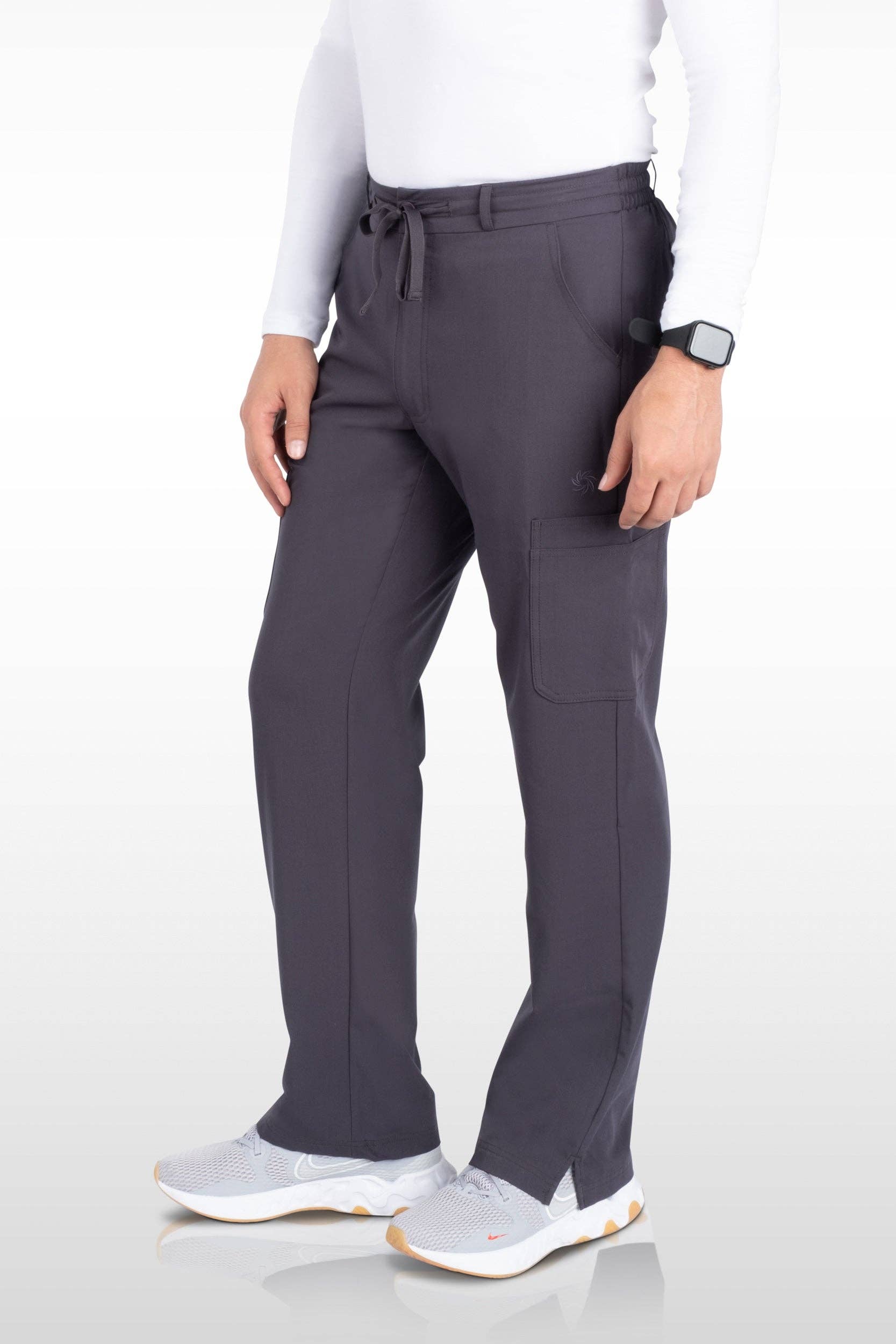 Aura Naturale – Engroshandel Sygeplejeruniform – til mænd – Java Herre French-Fly Scrubs Bukser med 9 lommer (96001)25