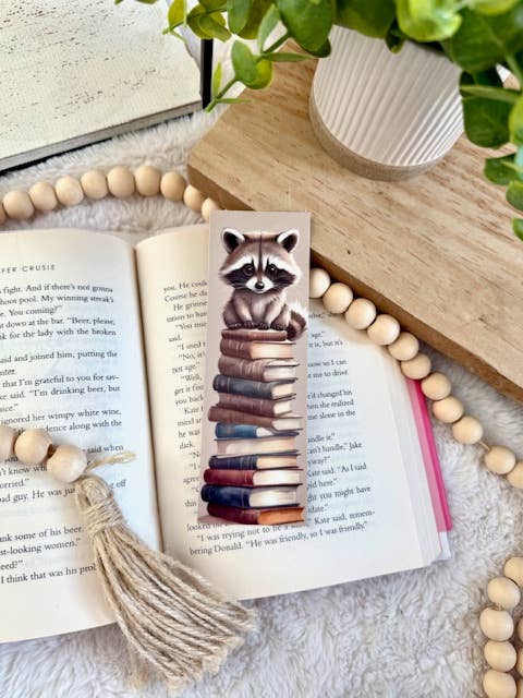 Briar layne - Wholesale Bookmark - Raccoon Forest Reading Bookmark for Raccoon Lovers4